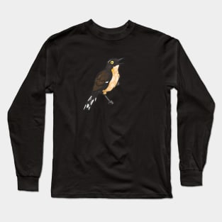 Black-Capped Donocobius Long Sleeve T-Shirt